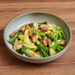 คะน้าปลาเค็ม