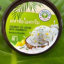 มหาชัย ไอศกรีม รสกะทิรวมมิตร ถ้วย