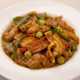 ผัดเผ็ดหมูป่า