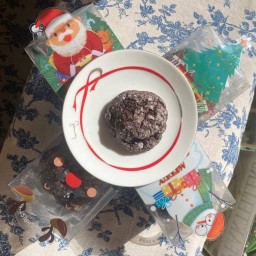 Chocolate Crinkle Cookie (less sweet) 1p