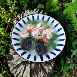 ข้าวต้มจุ้ง + ไข่เยี่ยวม้า