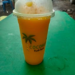 น้ำส้มปั่น+สับปะรด