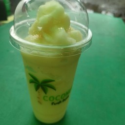 น้ำสับปะรดปั่น