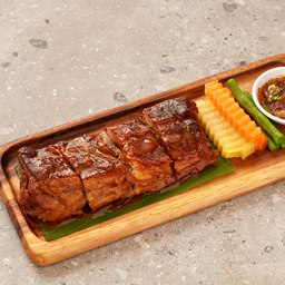 ซี่โครงหมูอบน้ำผึ้ง