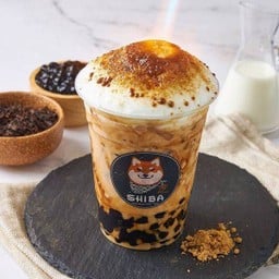 ชานมพ่นไฟ (Brown Sugar milk tea)