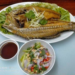 Deep Fried Sea Bass With Fish Sauce