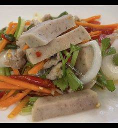 ยำวุ้นเส้นหมูสับ.