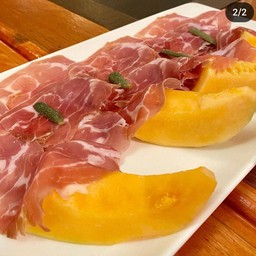 PARMA HAM WITH MELON