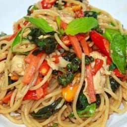 สปาเก็ตตี้ขี้เมาไก่