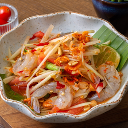 ตำไทยกุ้งสด