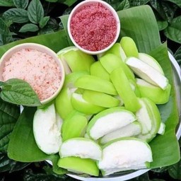 ฝรั่งแช่บ๋วยนมสด 2 ถุงใหญ่