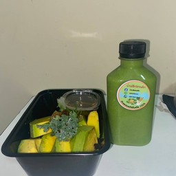 Salad + Calorie Water