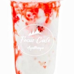 นมสดสตอเบอรี่
