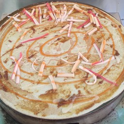 พริกเผา+ไส้กรอก+ปูอัด