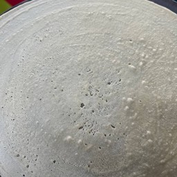 แป้งธรรมดา+ราดนม