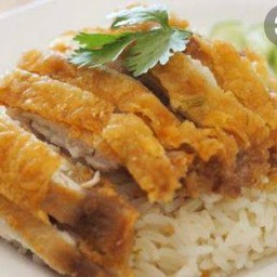 ข้าวมันไก่ทอด