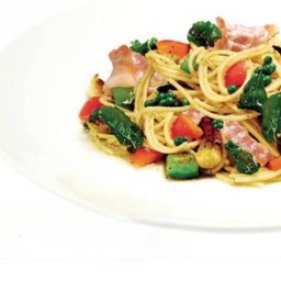 สปาเก็ตตี้ขี้เมาเบคอน