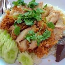 ข้าวมันไก่ทอดพิเศษ