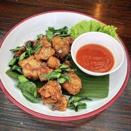 ไก่บ้านคั่วเกลือ