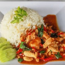 ผัดพริกเผาเนื้อ