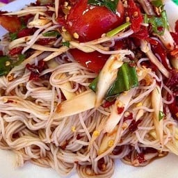 ตำซั่วปูปลาร้า รสจัด