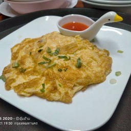 Omelet with Minced Shrimp