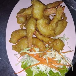 กุ้งชุบแป้งทอด