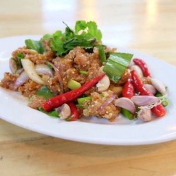 ก้อยหมูมะนาว