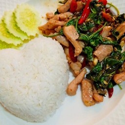 ข้าวขี้เมาราดข้าว