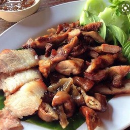 ย่างรวม(เนื้อ+พวงนม+คอหมู)