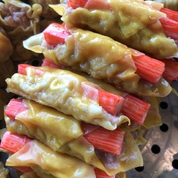 ขนมจีบปูอัดเล็ก 4ชิ้น