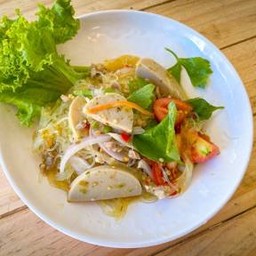 ยำวุ้นเส้นหมูยอ