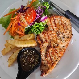 สเต็กอกไก่ (Chicken Breast Steak)