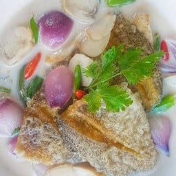 (กับข้าว) ต้มข่าปลาสลิด