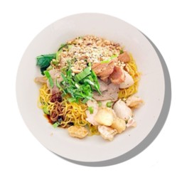 ก๋วยเตี๋ยวหมู แห้ง