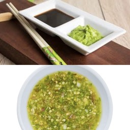 ซีฟู้ด1 + โชยุ (1ซอง) + วาซาบิ (1ซอง) ตะเกียบ (1)