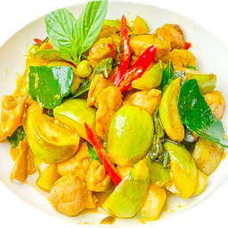 เขียวหวานผัดแห้ง