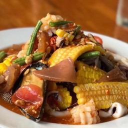 ตำข้่าวโพดทะเล