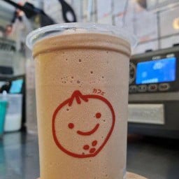 สมูทตี้เอสเพรสโซ่มะพร้าวเผา (พร้อมเนื้อมะพร้าวเต๋าหอมนุีมนิ่ม)