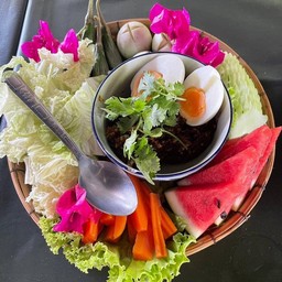 น้ำพริกเผากุ้งสด