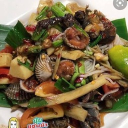 ตำป่า+หอยแครง