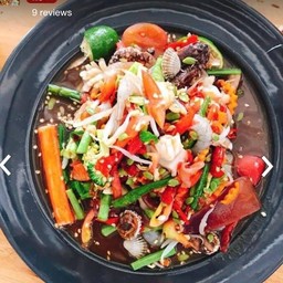 ตำผัก+ทะเล