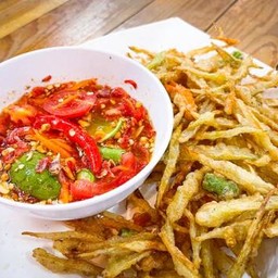 ส้มตำทอด