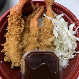 ข้าวหน้ากุ้งเทมปุระ