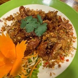 ปูนิ่มคั่วพริกเกลือ