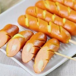 ใส้กรอกชีสทอด