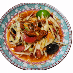 ส้มตำหอยดอง