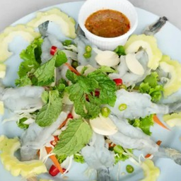 กุ้งแช่น้ำปลา