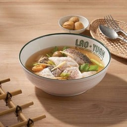 ปลากะพงต้มบ๊วย (หม้อไฟ)
