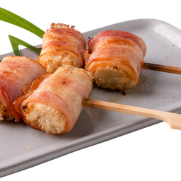 เห็ดเข็มทองพันเบคอน 1 ไม้